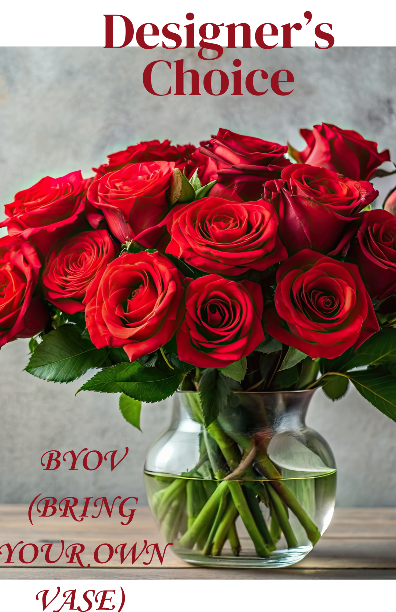 Designer's Choice – Stems Only (No Vase)